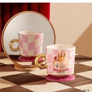 Pop Mart The Monsters Checkmate Mug, Female Labubu 🩷